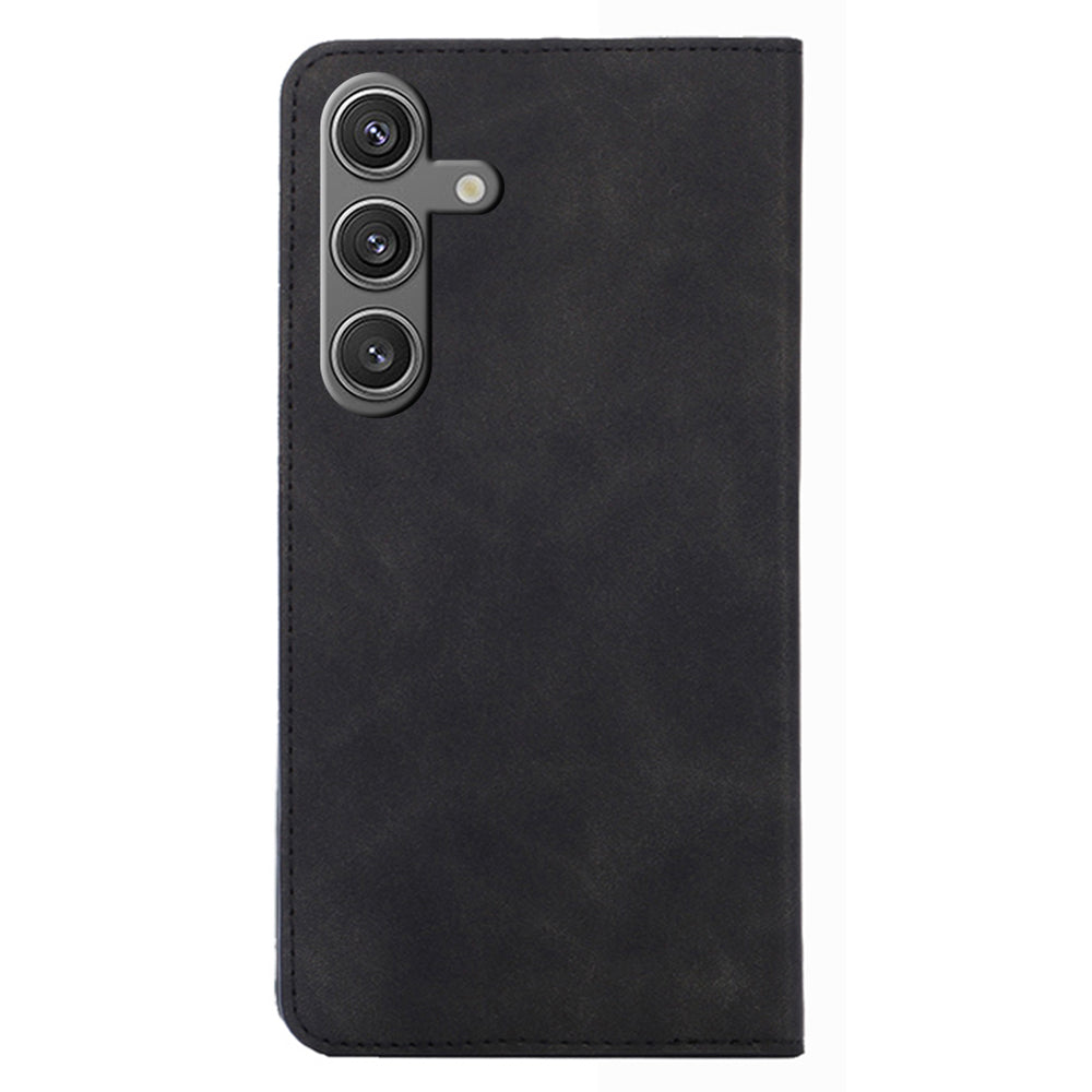 For Samsung Galaxy S23 FE Leather Case Magnetic Auto Closing Card Holder Phone Cover