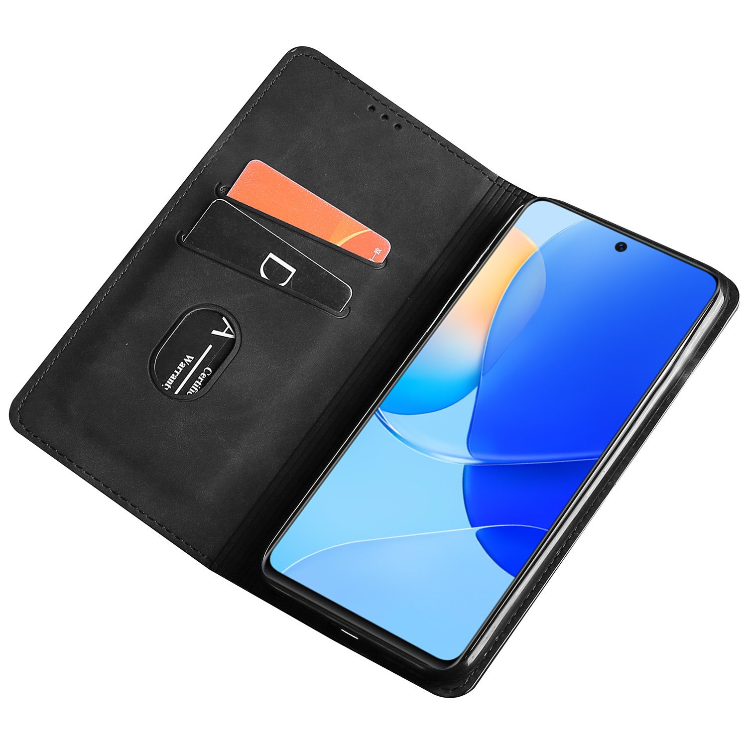 For Huawei nova 12 5G Case with Card Holder PU Leather Stand Phone Cover