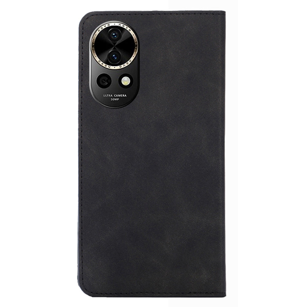 For Huawei nova 12 5G Case with Card Holder PU Leather Stand Phone Cover