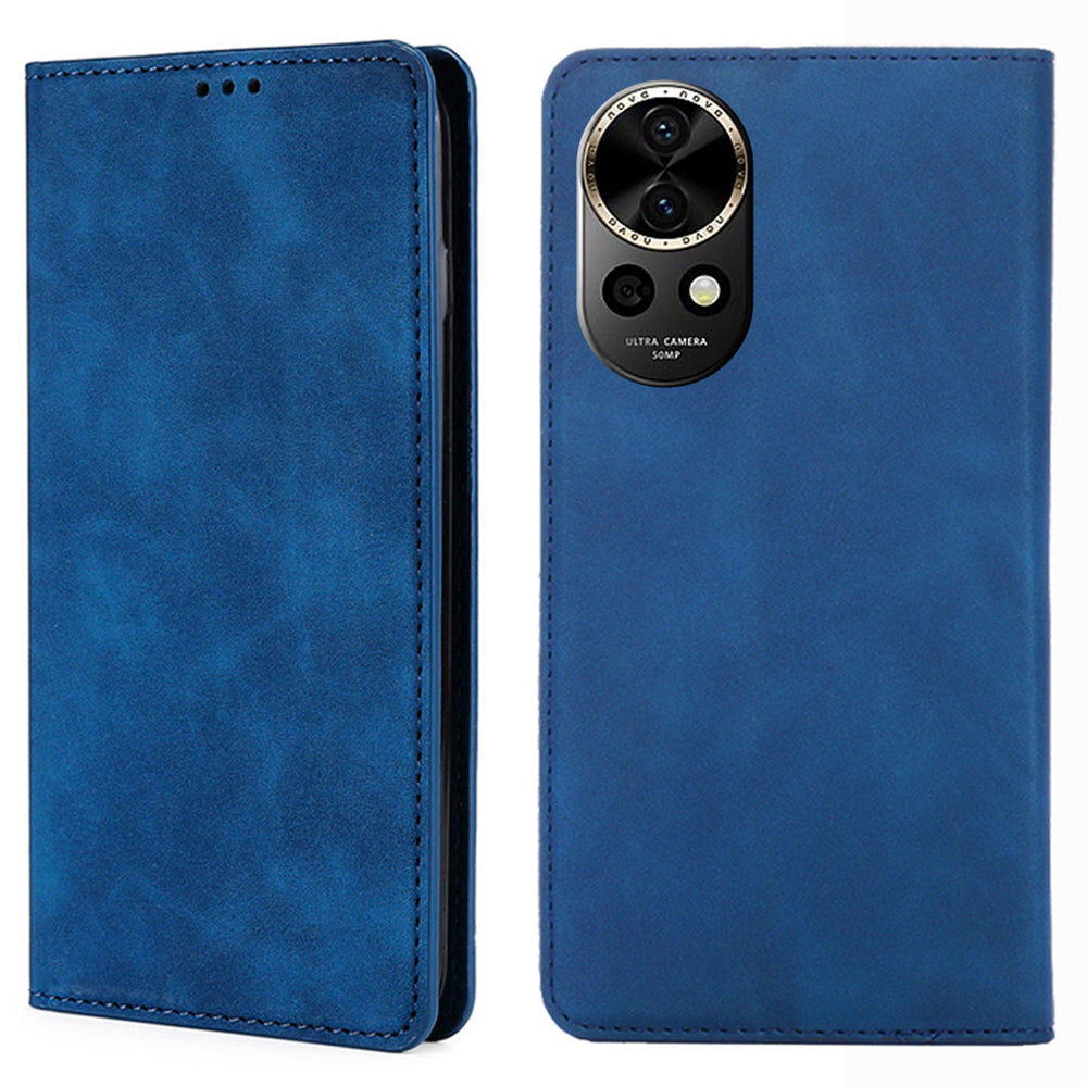 For Huawei nova 12 5G Case with Card Holder PU Leather Stand Phone Cover