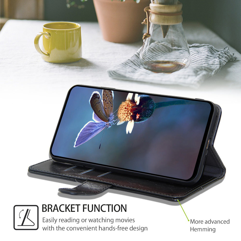 For Oppo Find X7 Ultra Case Geometric Splicing Wallet Stand Cell Phone Cover