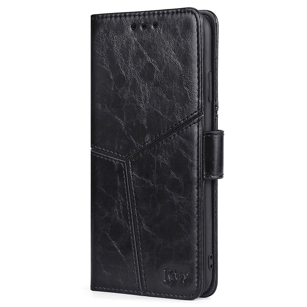 For Oppo Find X7 Ultra Case Geometric Splicing Wallet Stand Cell Phone Cover