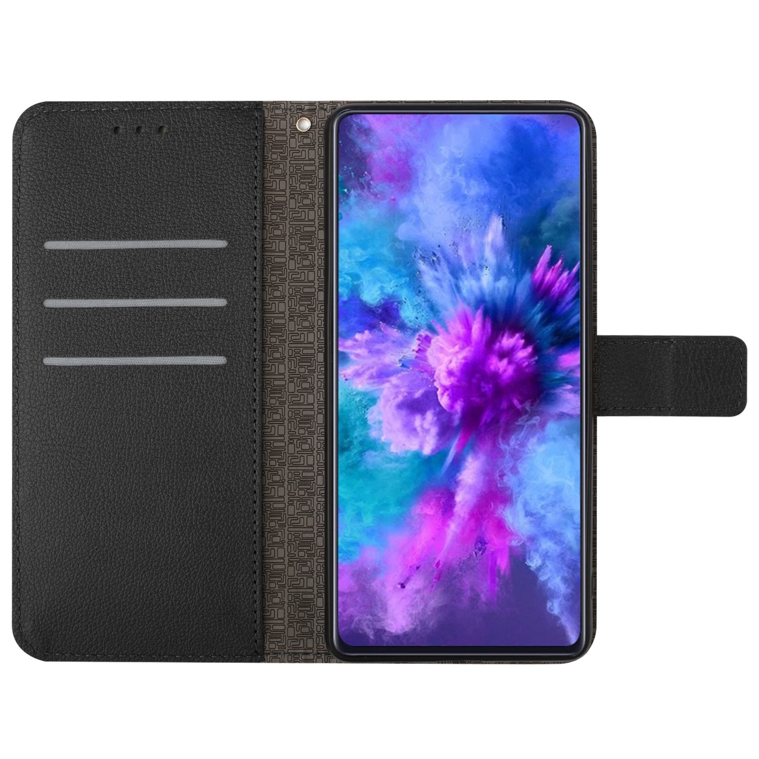HT06 For Sony Xperia 10 VI Case Rhombus Pattern Imprinted Leather Wallet Phone Cover