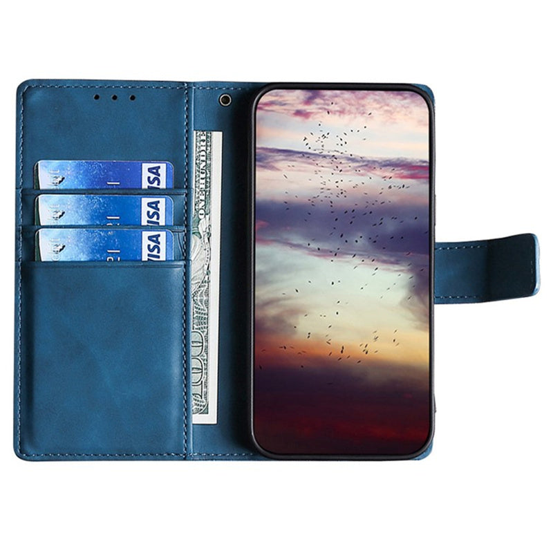 For Oppo Find X7 5G Protective Case Crocodile Texture Leather Wallet Phone Cover
