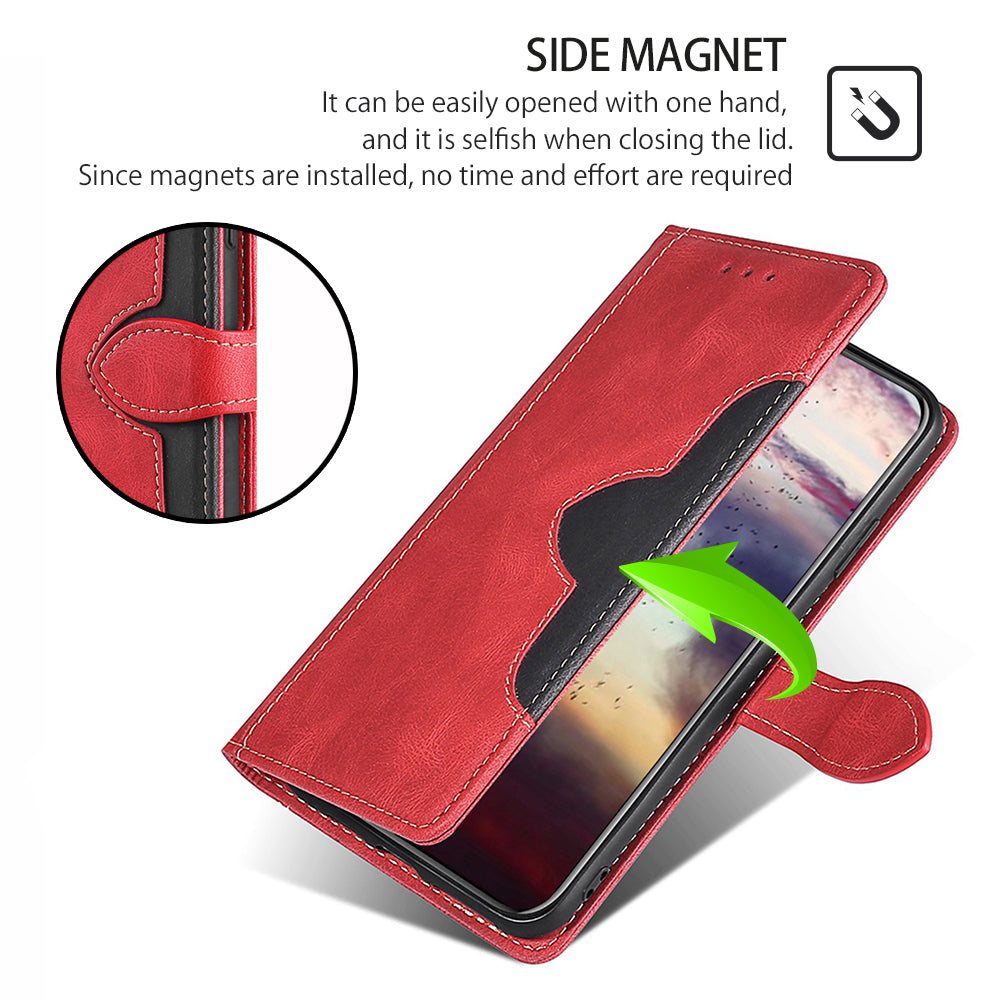 For Samsung Galaxy S23 FE Leather Cover Stand Wallet Shockproof Phone Case