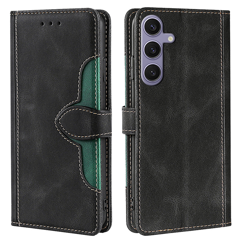 For Samsung Galaxy S23 FE Leather Cover Stand Wallet Shockproof Phone Case