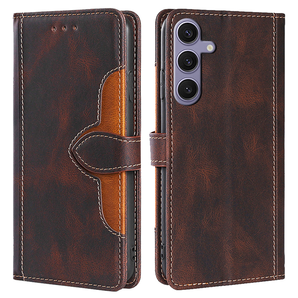 For Samsung Galaxy S23 FE Leather Cover Stand Wallet Shockproof Phone Case