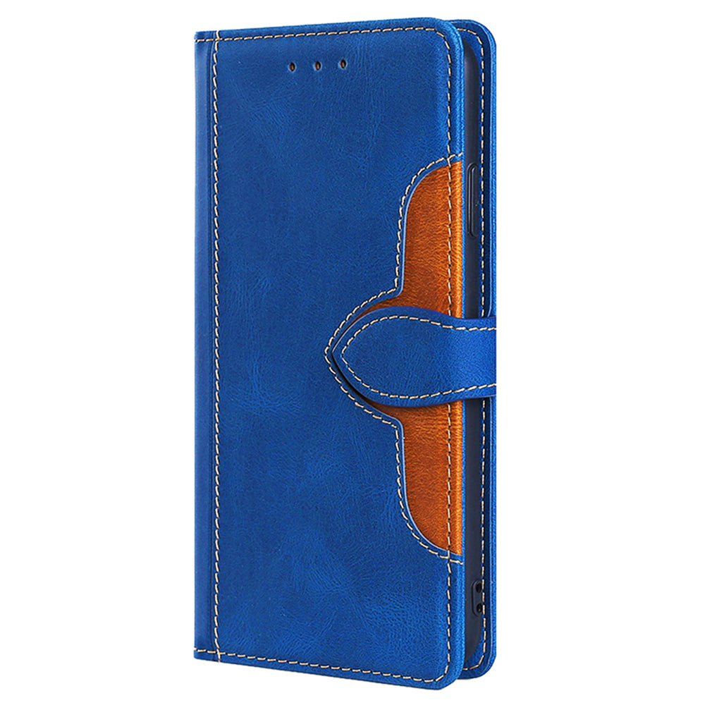 For Motorola Moto G Play (2024) 4G Case Skin-Feel Leather Wallet Stand Phone Cover