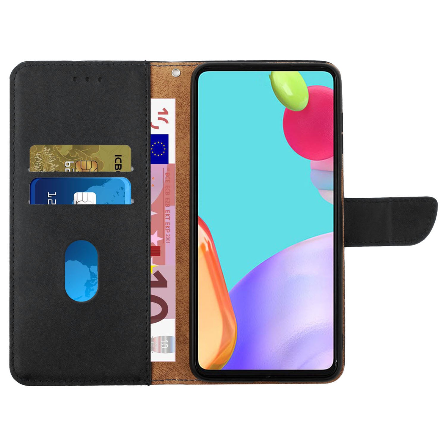 HT02 For vivo Y200e 5G / Y100 5G (Indonesia) / T3 5G Case Genuine Cow Leather Phone Wallet Cover