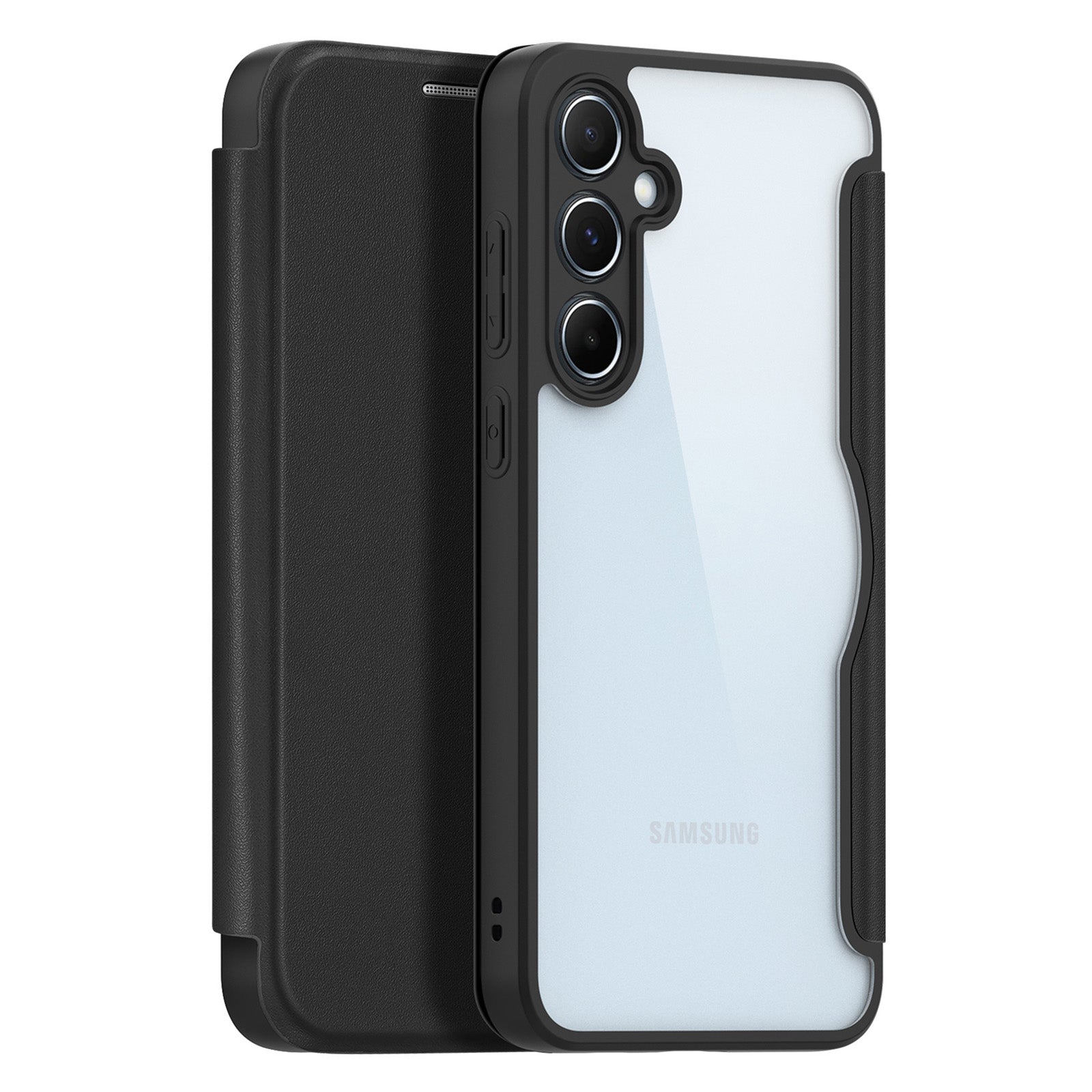 DUX DUCIS Skin X Pro for Samsung Galaxy A35 5G Leather Case Card Slots Flip Phone Cover