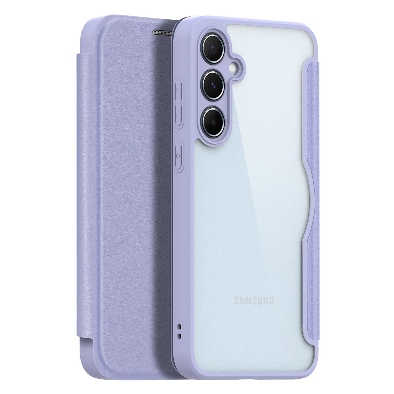 DUX DUCIS Skin X Pro for Samsung Galaxy A35 5G Leather Case Card Slots Flip Phone Cover