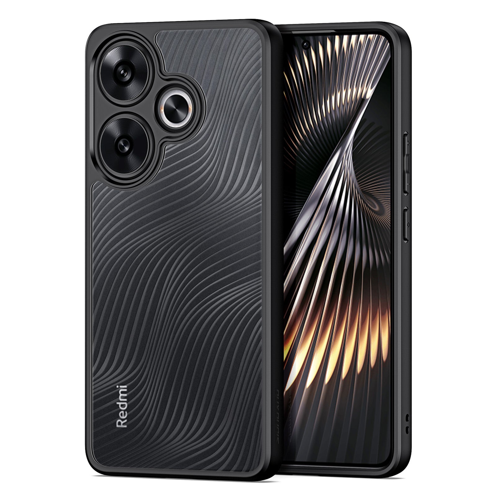 DUX DUCIS Aimo Series For Xiaomi Redmi Turbo 3 5G Case Drop-proof TPU+PC Phone Protector (REACH Certification)
