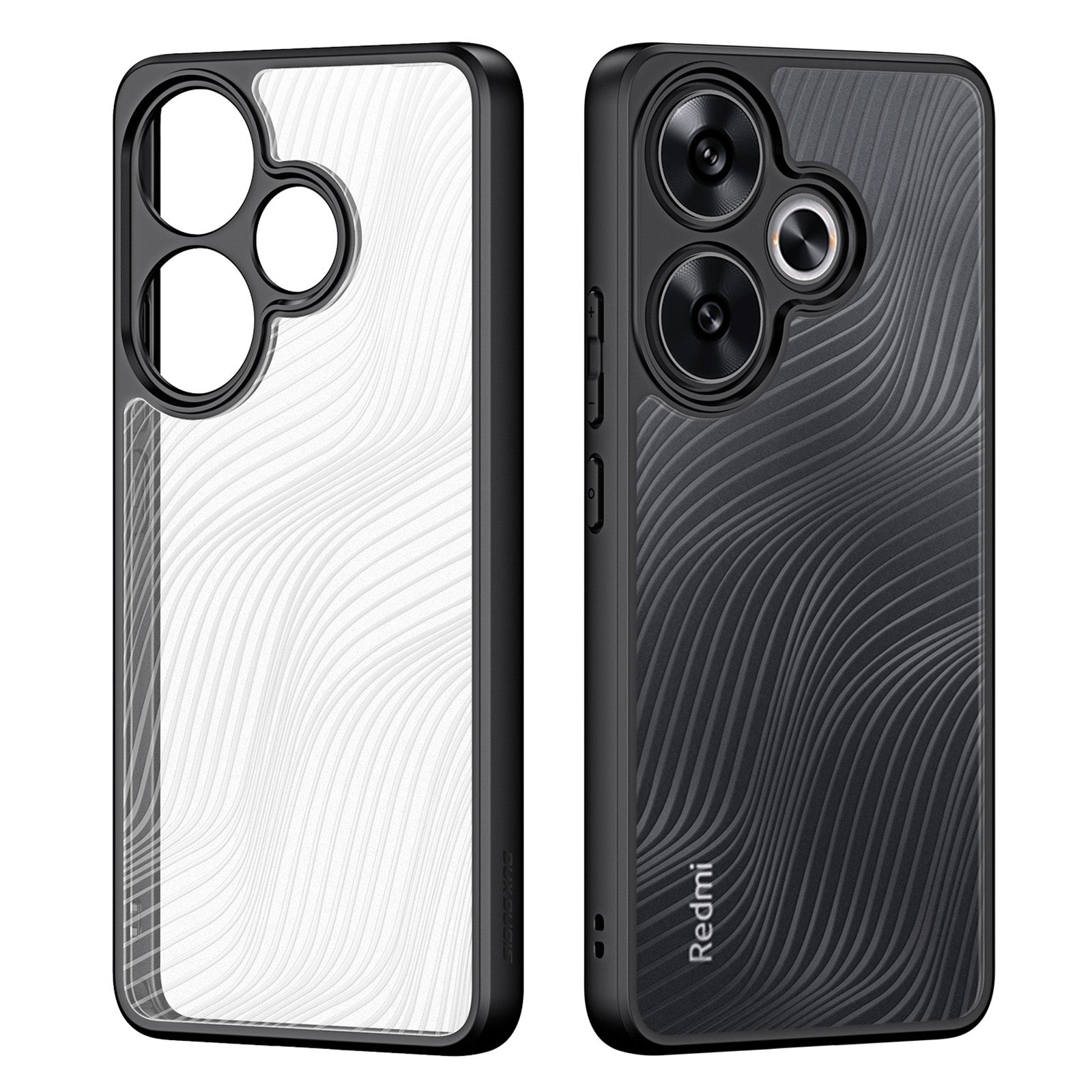 DUX DUCIS Aimo Series For Xiaomi Redmi Turbo 3 5G Case Drop-proof TPU+PC Phone Protector (REACH Certification)