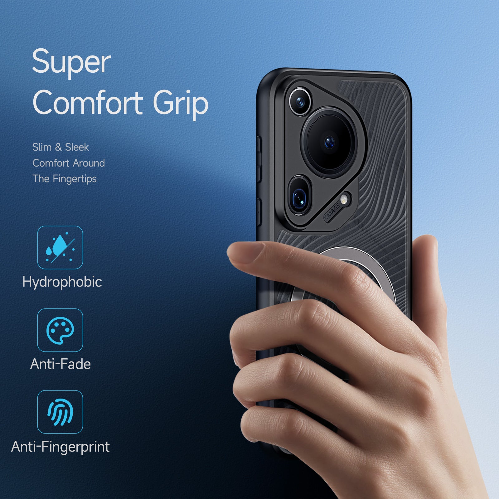 DUX DUCIS Aimo Series for Huawei Pura 70 Ultra Case Drop Protection TPU+PC Magnetic Phone Cover (REACH Certification)