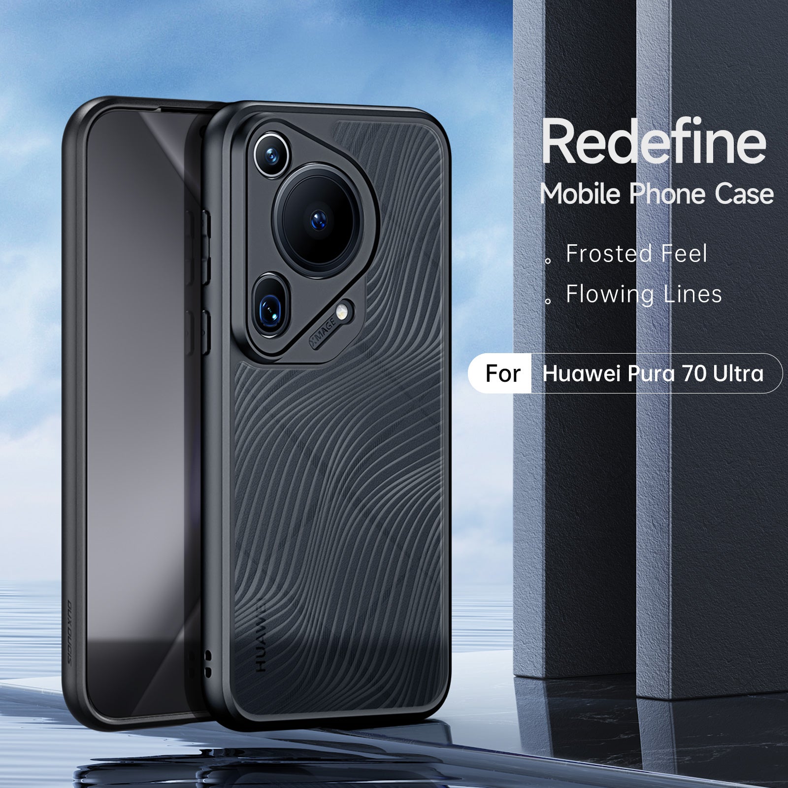 DUX DUCIS Aimo Series For Huawei Pura 70 Ultra Case TPU+PC Shock-Absorbing Phone Cover (REACH Certification)