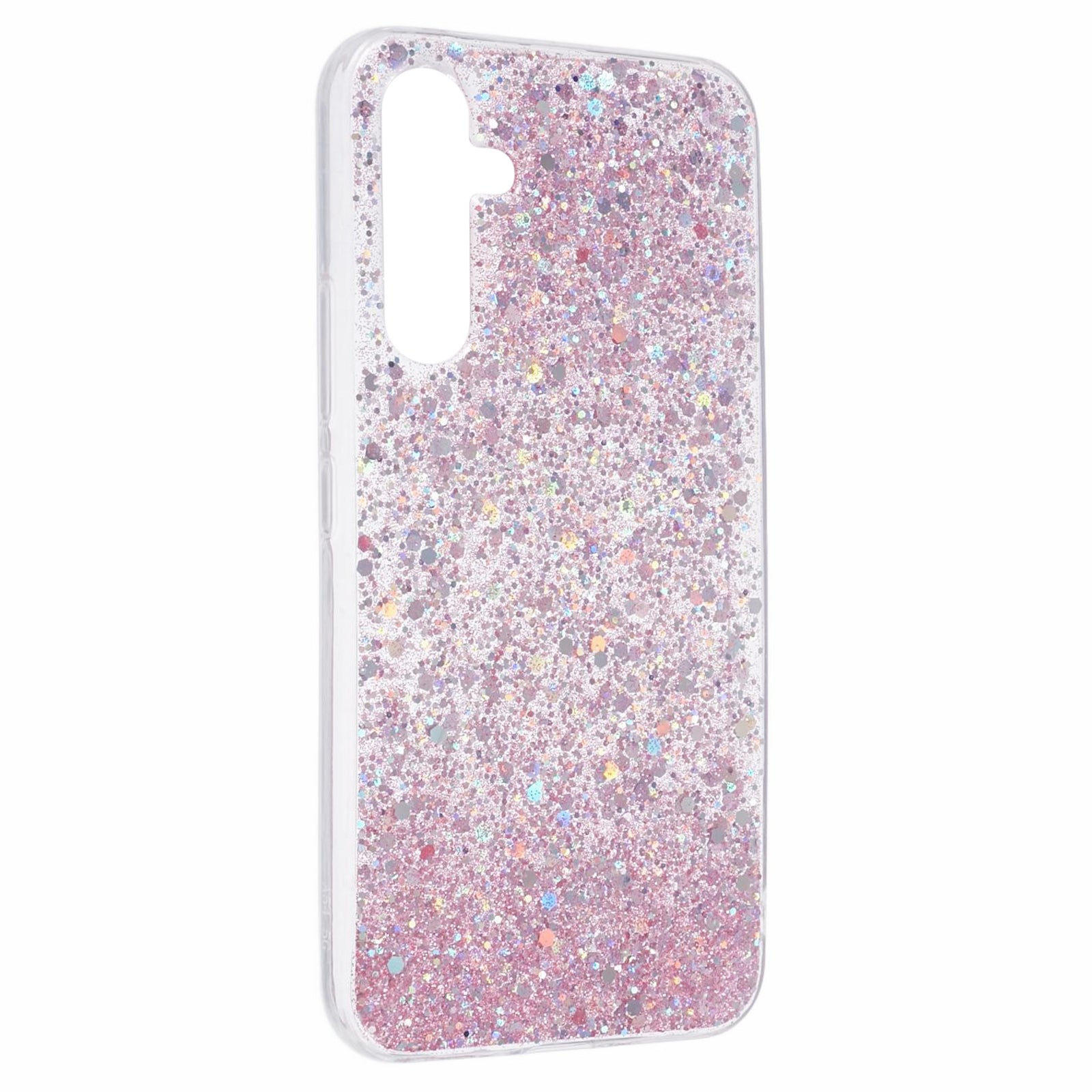 For Samsung Galaxy A25 5G (Global) (161.0 x 76.5 x 8.3mm) Case Soft TPU Glittery Mobile Phone Cover