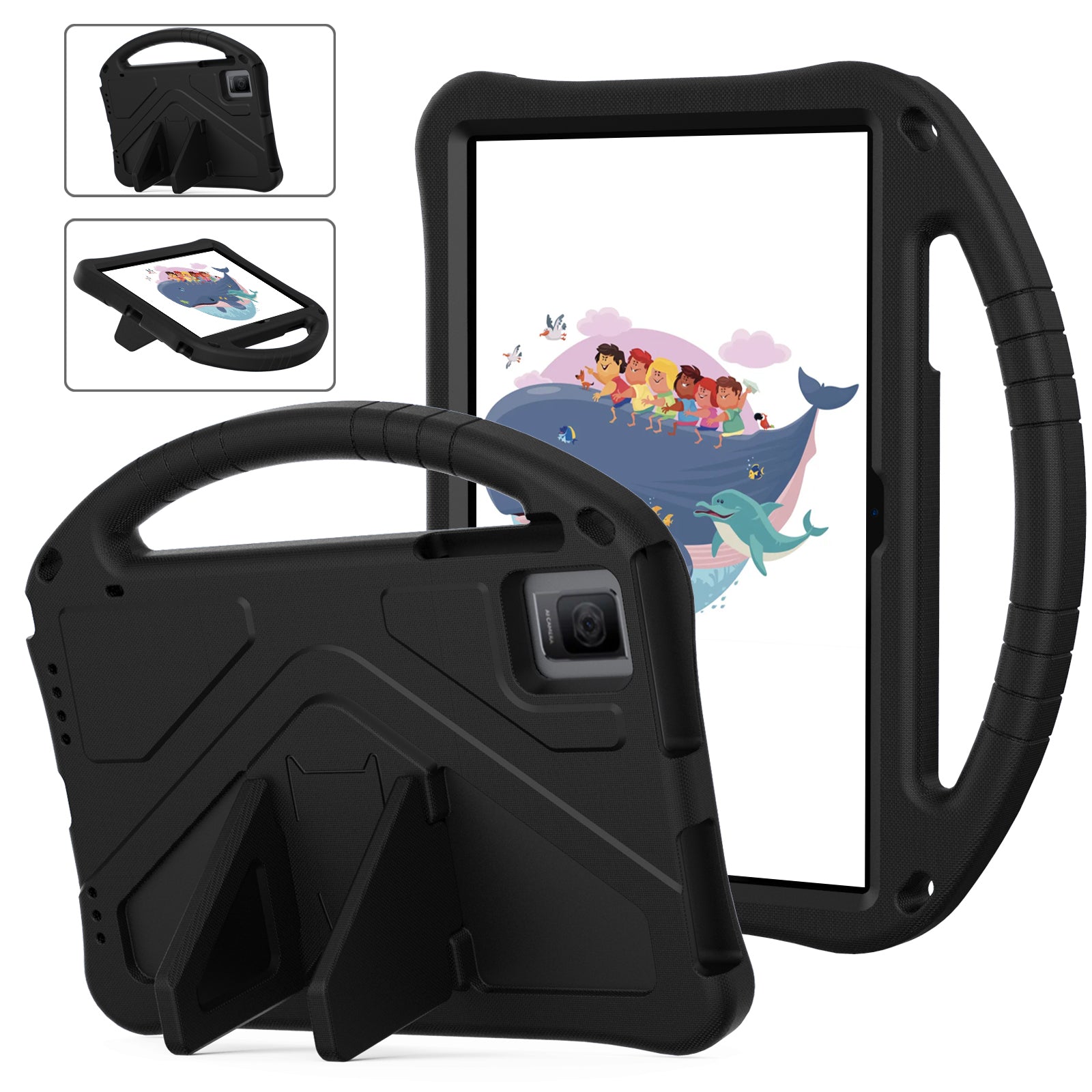For TCL Tab 10 Gen 2 / T-Mobile REVVL Tab / Blackview Oscal Pad 15 / Tab 11 WiFi / Tab 11 SE / Tab 11 Case Handle EVA Cover