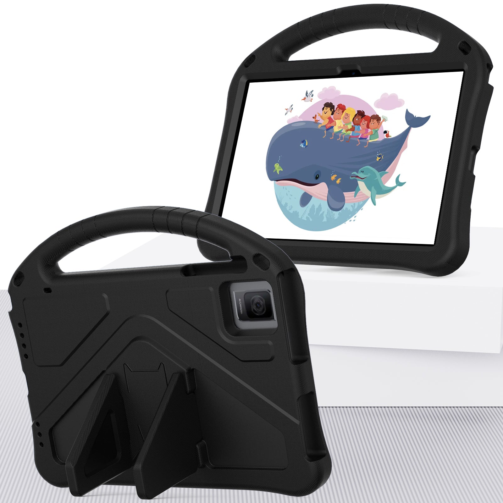 For TCL Tab 10 Gen 2 / T-Mobile REVVL Tab / Blackview Oscal Pad 15 / Tab 11 WiFi / Tab 11 SE / Tab 11 Case Handle EVA Cover