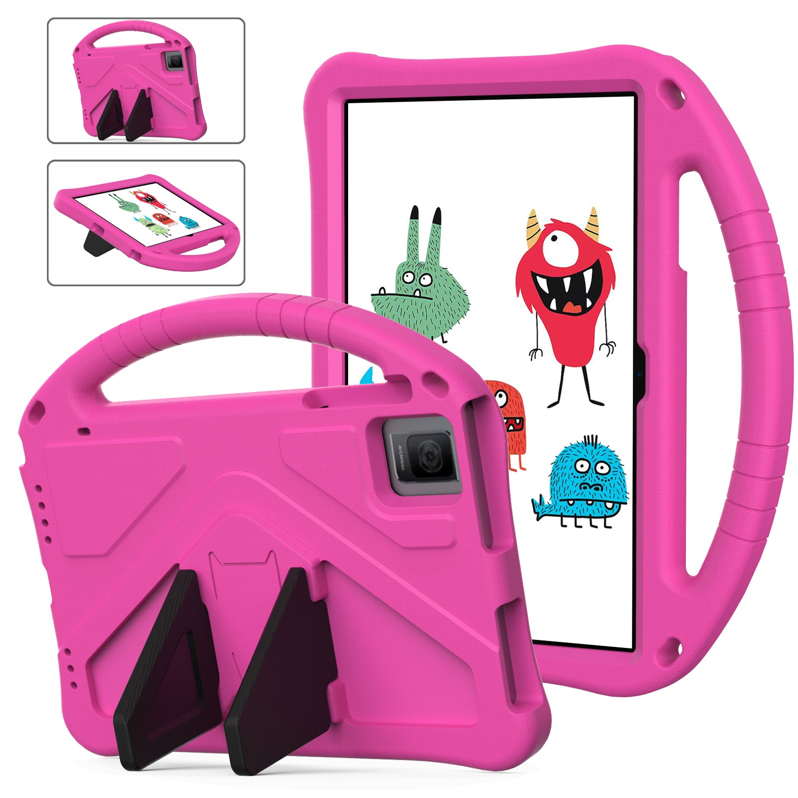 For TCL Tab 10 Gen 2 / T-Mobile REVVL Tab / Blackview Oscal Pad 15 / Tab 11 WiFi / Tab 11 SE / Tab 11 Case Handle EVA Cover