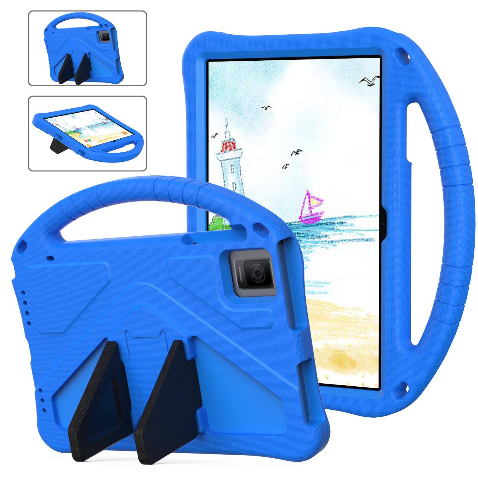 For TCL Tab 10 Gen 2 / T-Mobile REVVL Tab / Blackview Oscal Pad 15 / Tab 11 WiFi / Tab 11 SE / Tab 11 Case Handle EVA Cover