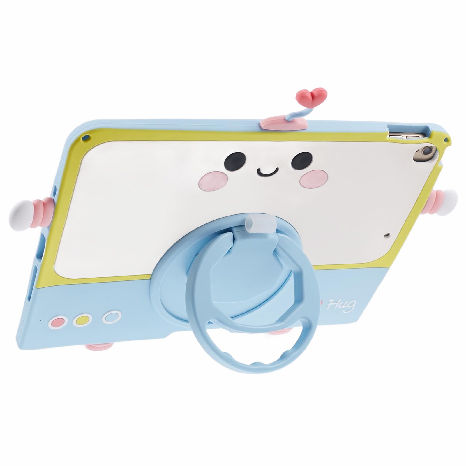 For iPad 10.2 (2021) / (2020) / (2019) / iPad Air 10.5 inch (2019) / Pro 10.5-inch (2017) Silicone Case with Lanyard