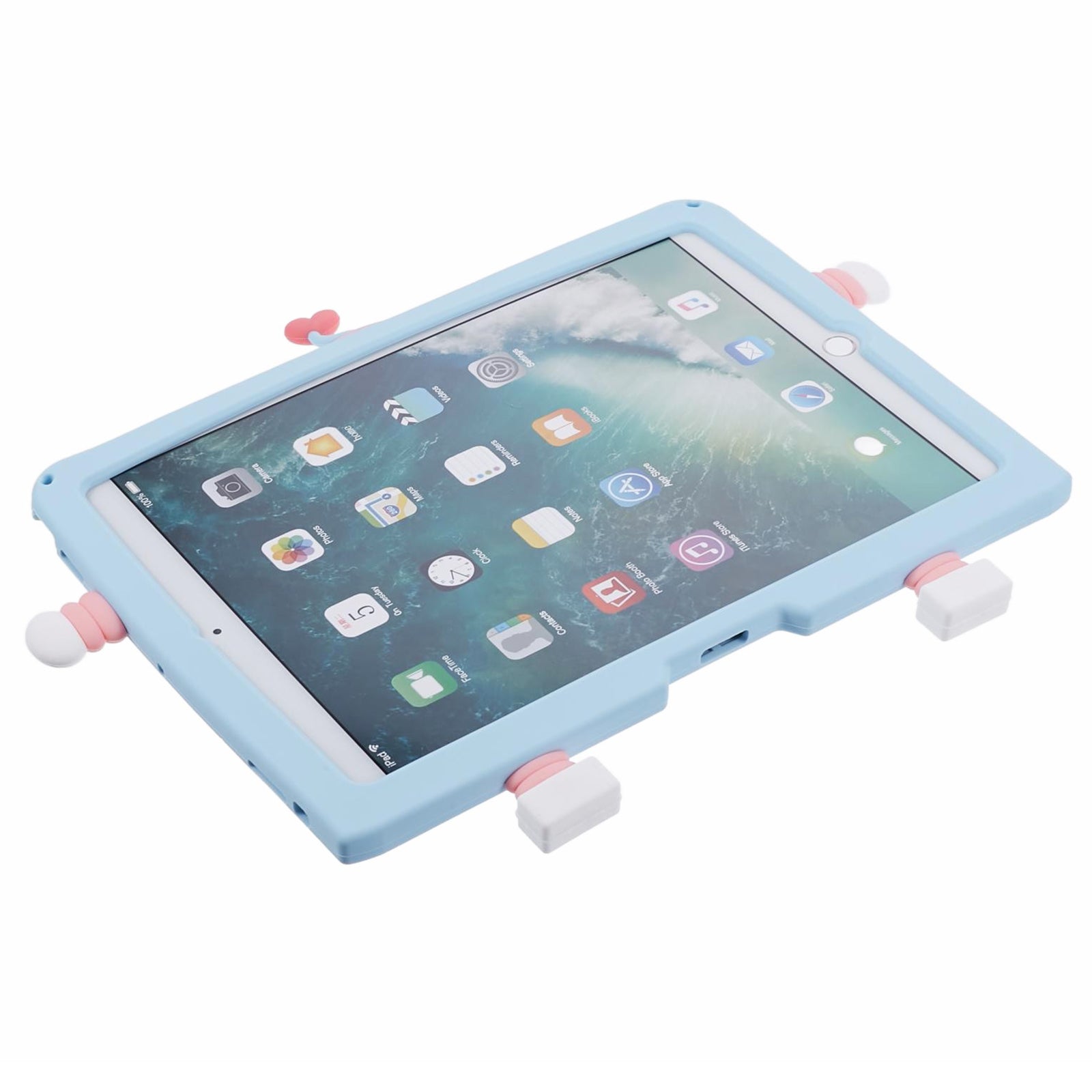 For iPad 10.2 (2021) / (2020) / (2019) / iPad Air 10.5 inch (2019) / Pro 10.5-inch (2017) Silicone Case with Lanyard