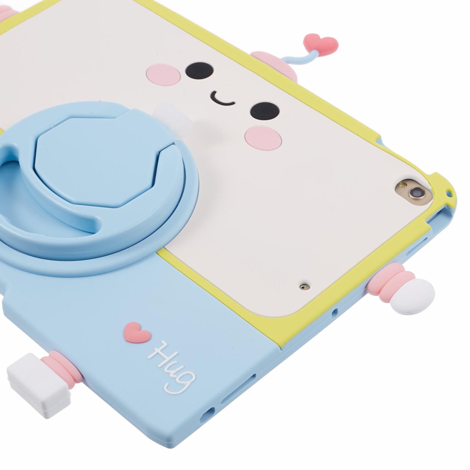 For iPad 10.2 (2021) / (2020) / (2019) / iPad Air 10.5 inch (2019) / Pro 10.5-inch (2017) Silicone Case with Lanyard