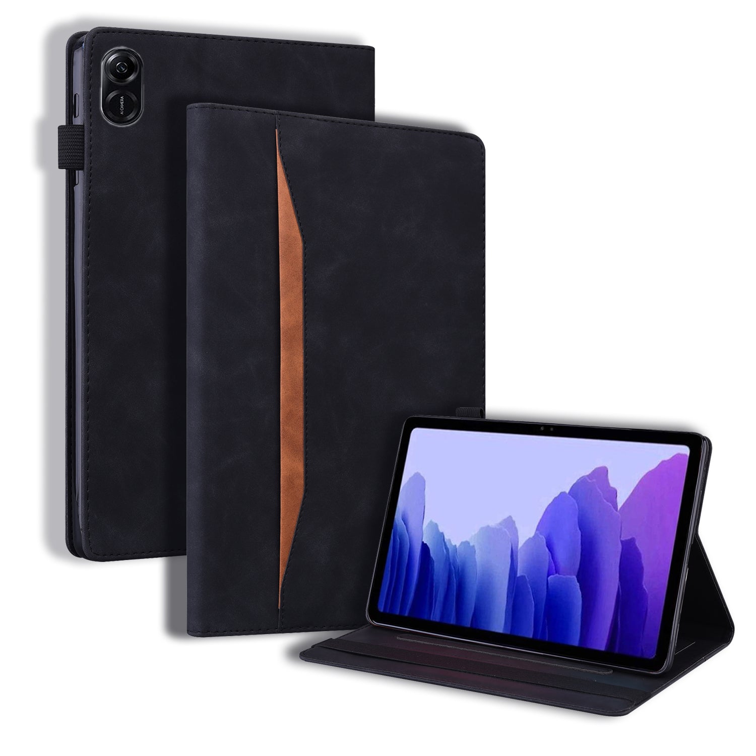 For Honor Pad X8 Pro / Pad X9 Leather Case Wallet Business Tablet Cover