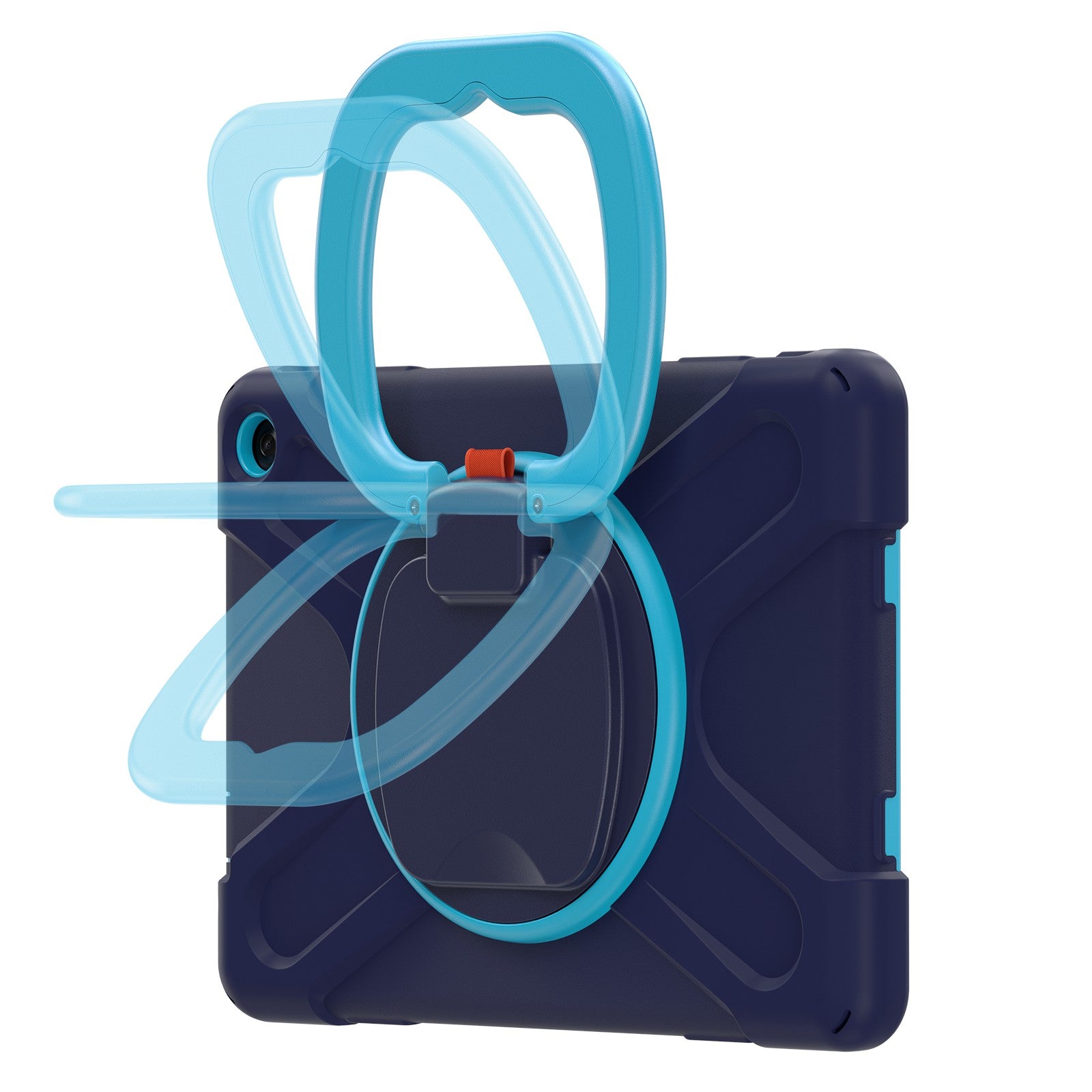 For Amazon Fire HD 10 (2023) Kickstand Cover Rotating Handle Tablet Case