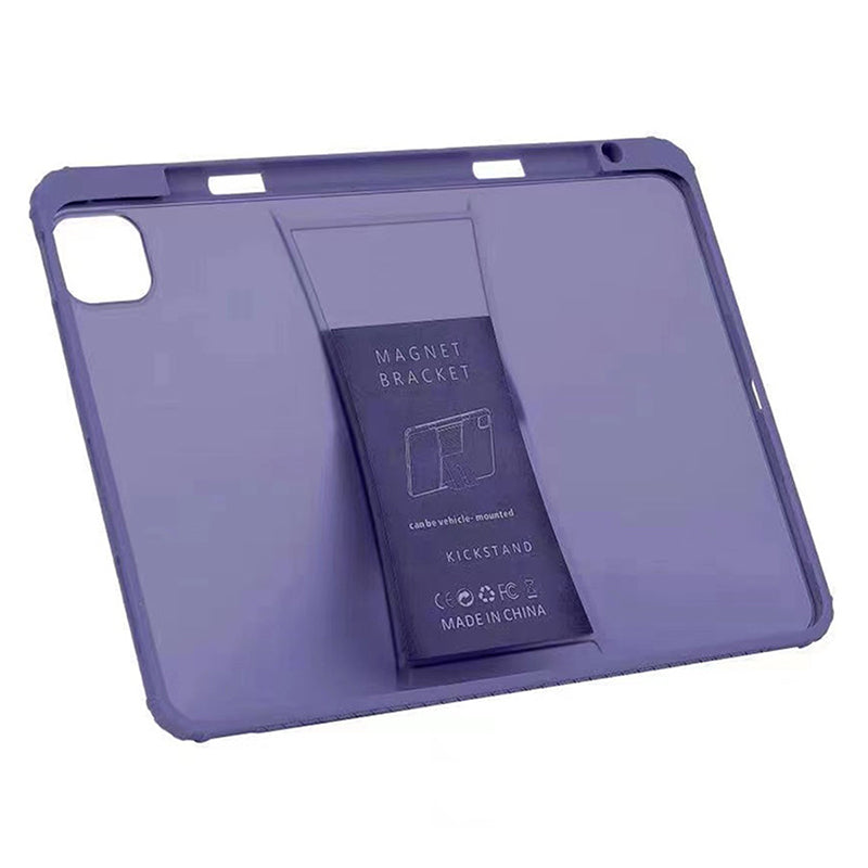 For iPad Pro 12.9 (2018) / (2020) / (2021) / (2022) Case PC+TPU+PU Leather Tablet Kickstand Cover