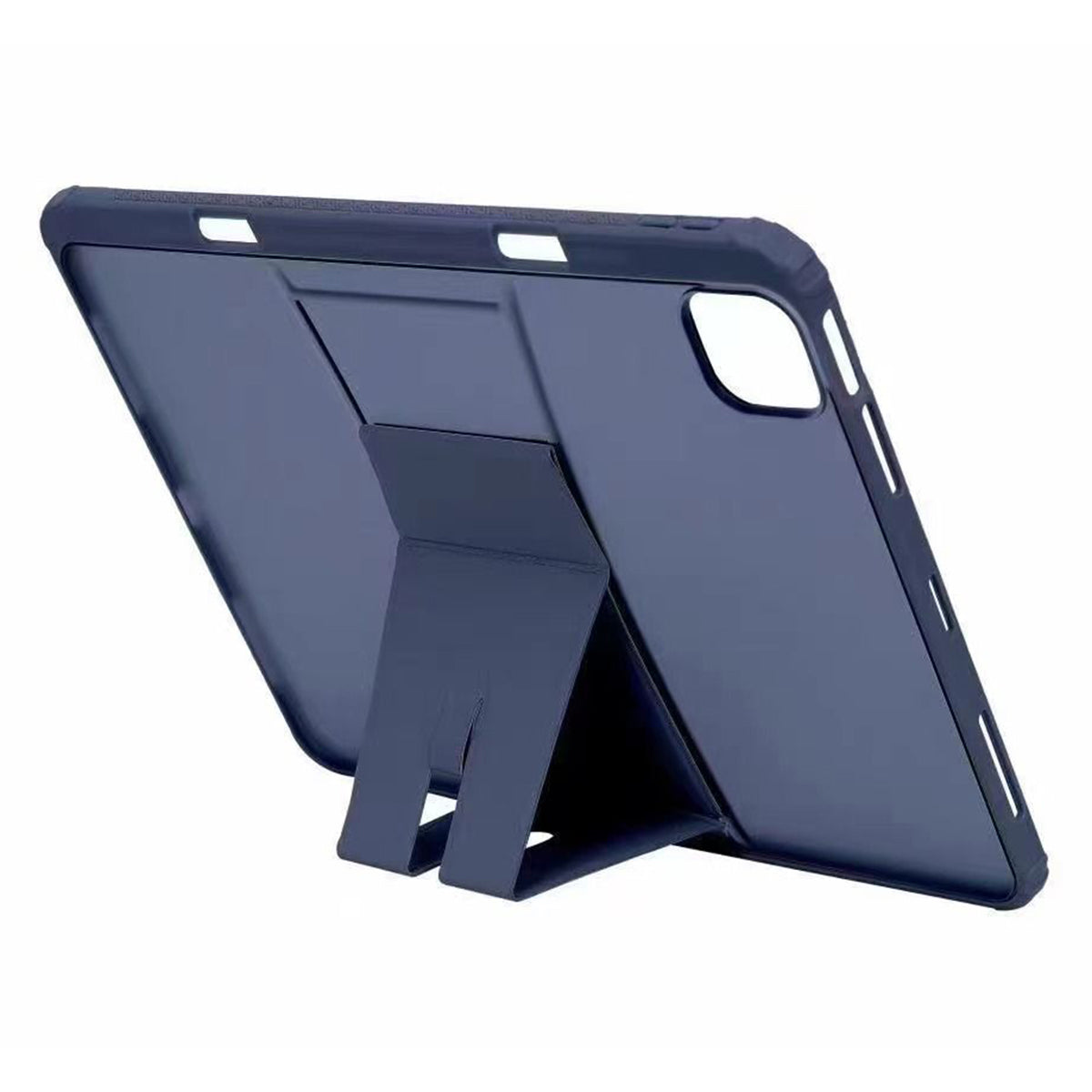 For iPad Pro 12.9 (2018) / (2020) / (2021) / (2022) Case PC+TPU+PU Leather Tablet Kickstand Cover