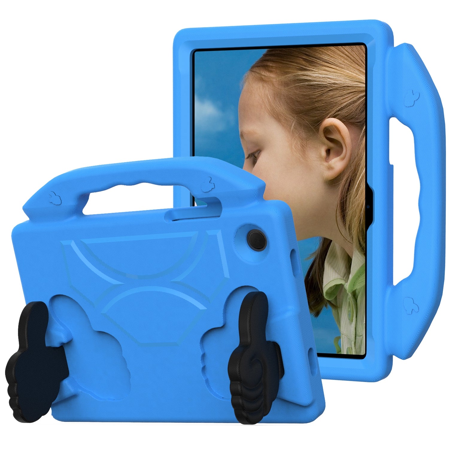 For Xiaomi Redmi Pad / Lenovo Tab M10 Plus (3rd Gen) Tablet EVA Case with Thumb Kickstand