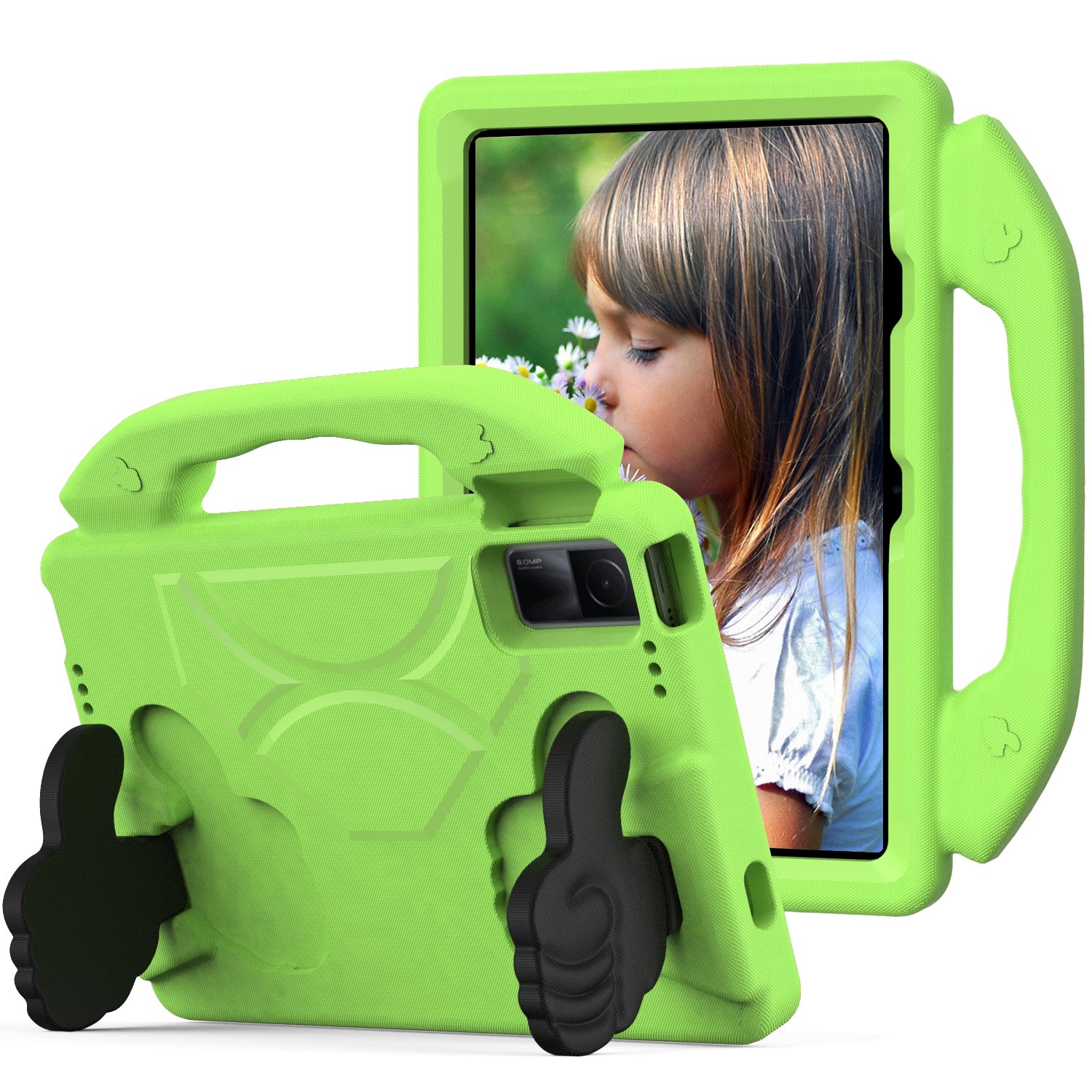 For Xiaomi Redmi Pad / Lenovo Tab M10 Plus (3rd Gen) Tablet EVA Case with Thumb Kickstand