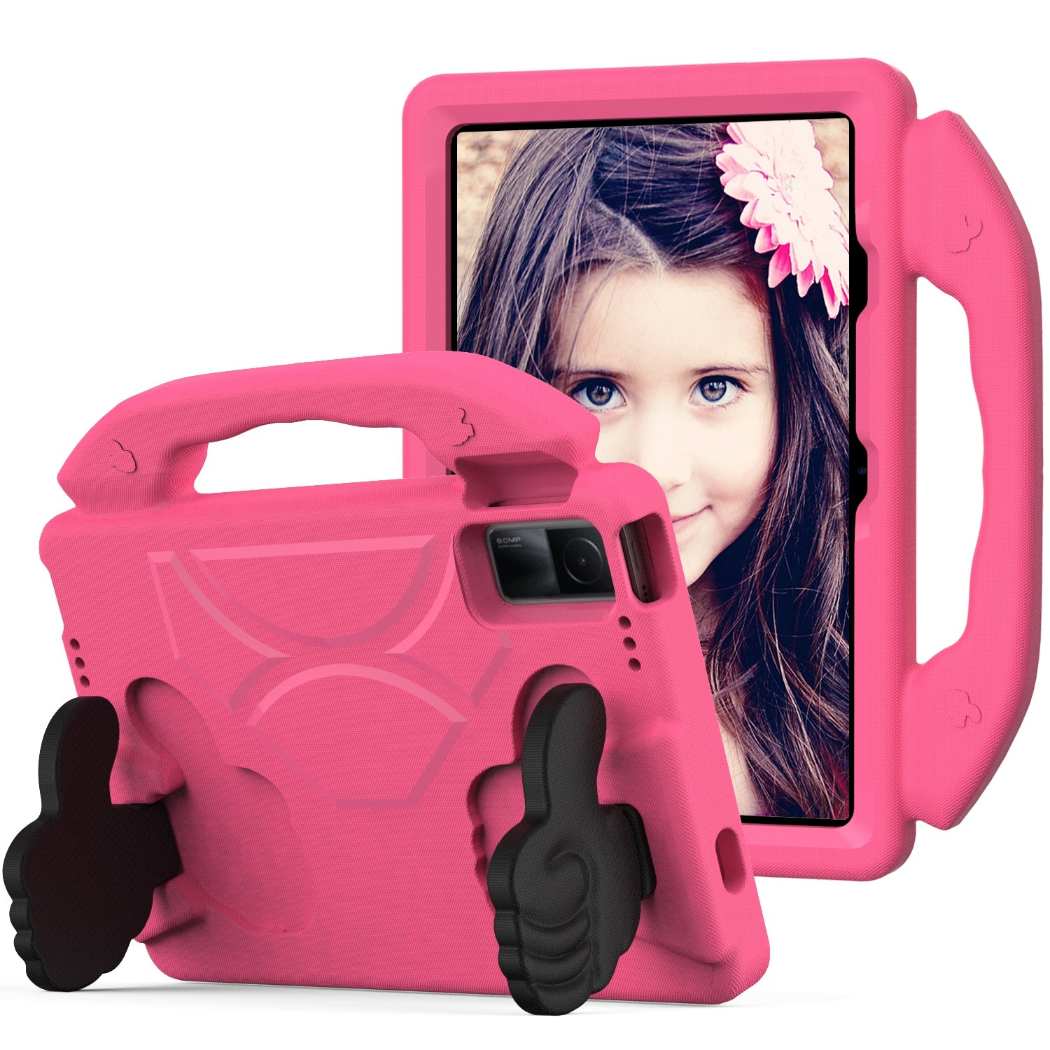 For Xiaomi Redmi Pad / Lenovo Tab M10 Plus (3rd Gen) Tablet EVA Case with Thumb Kickstand
