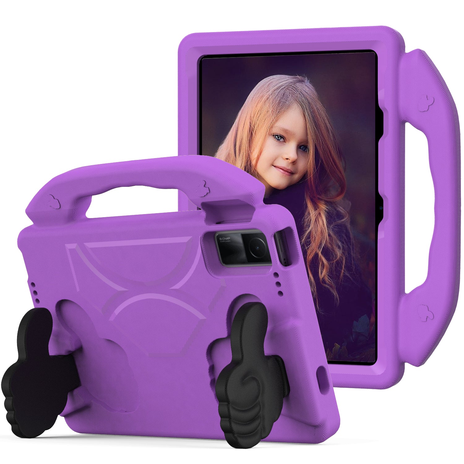 For Xiaomi Redmi Pad / Lenovo Tab M10 Plus (3rd Gen) Tablet EVA Case with Thumb Kickstand