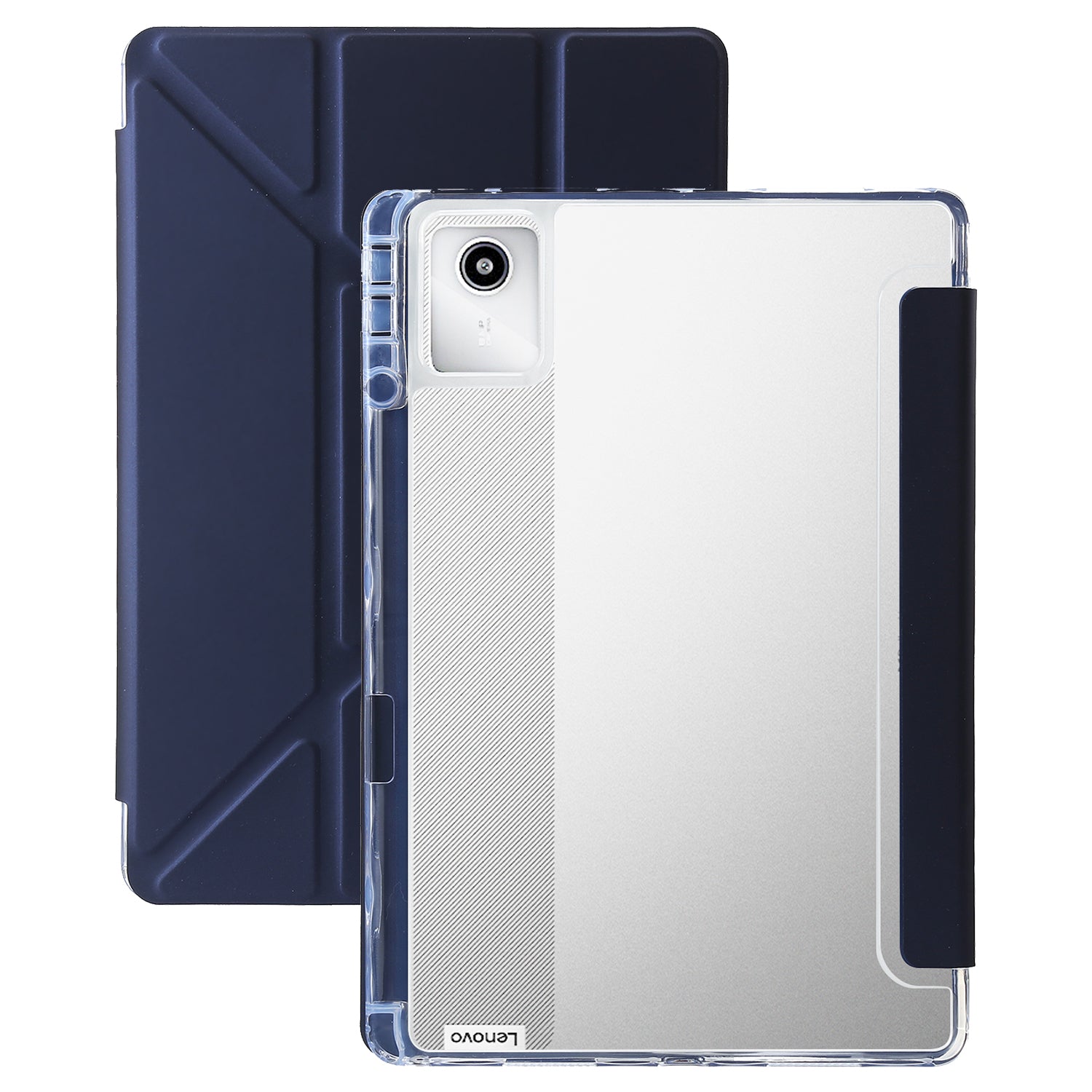 For Lenovo Tab M11 / Xiaoxin Pad 11 2024 Tablet Case Origami Stand TPU+Acrylic+PU Flip Cover