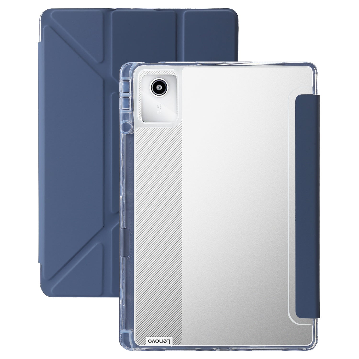 For Lenovo Tab M11 / Xiaoxin Pad 11 2024 Tablet Case Origami Stand TPU+Acrylic+PU Flip Cover