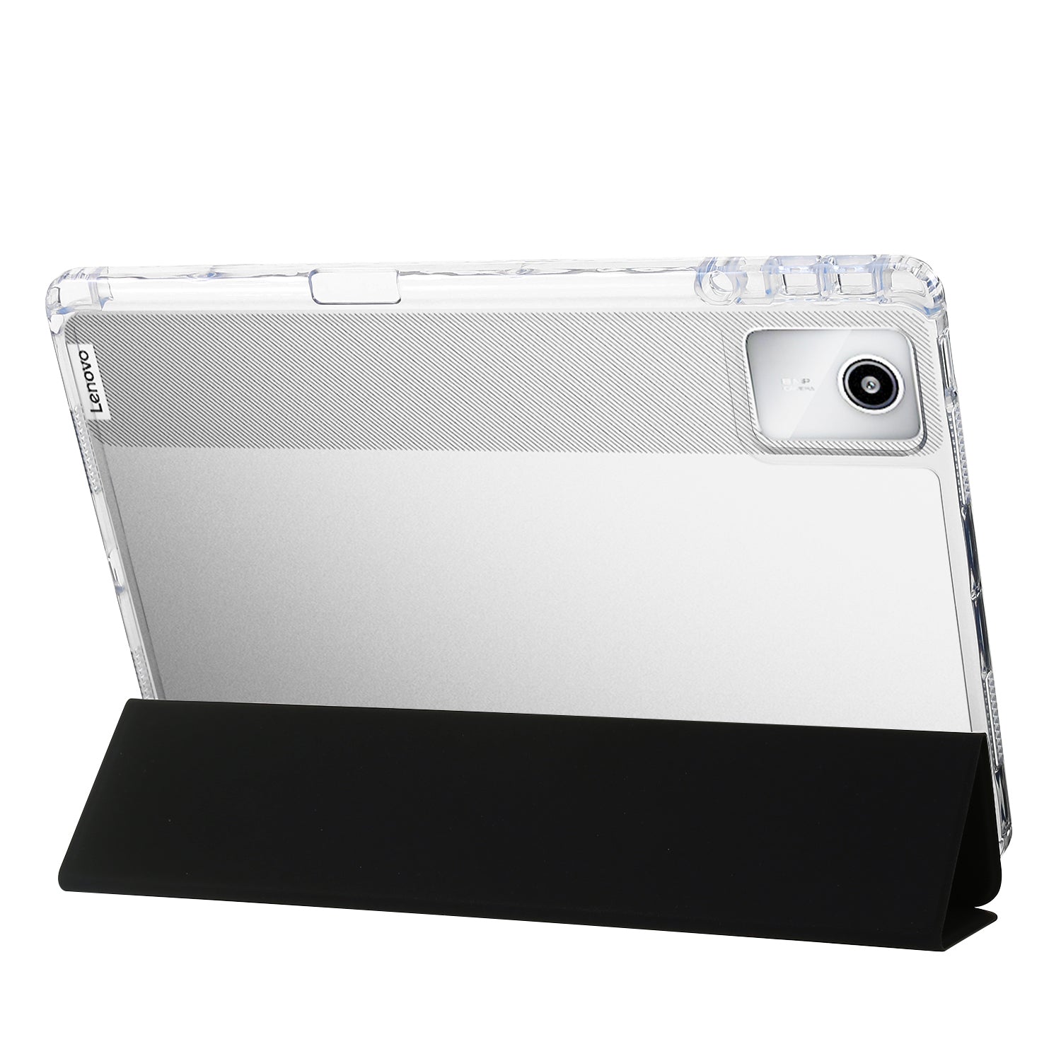 For Lenovo Tab M11 / Xiaoxin Pad 11 2024 Case TPU+Acrylic+PU Tablet Cover with Tri-fold Stand