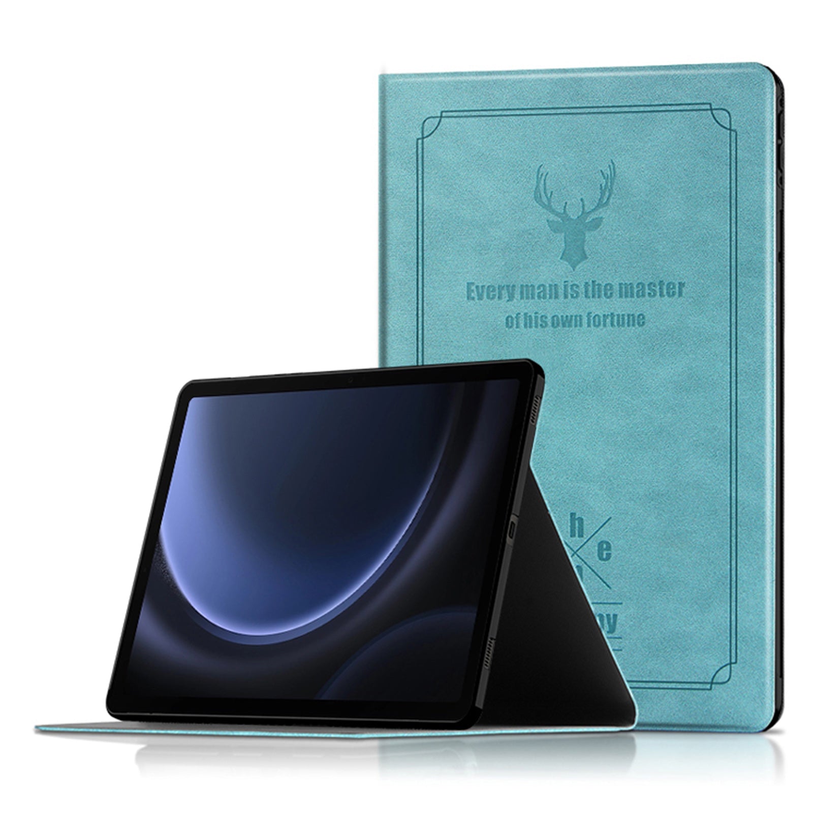 Stand Case for Samsung Galaxy Tab S9 FE Smart Cover PU Leather Tablet Case