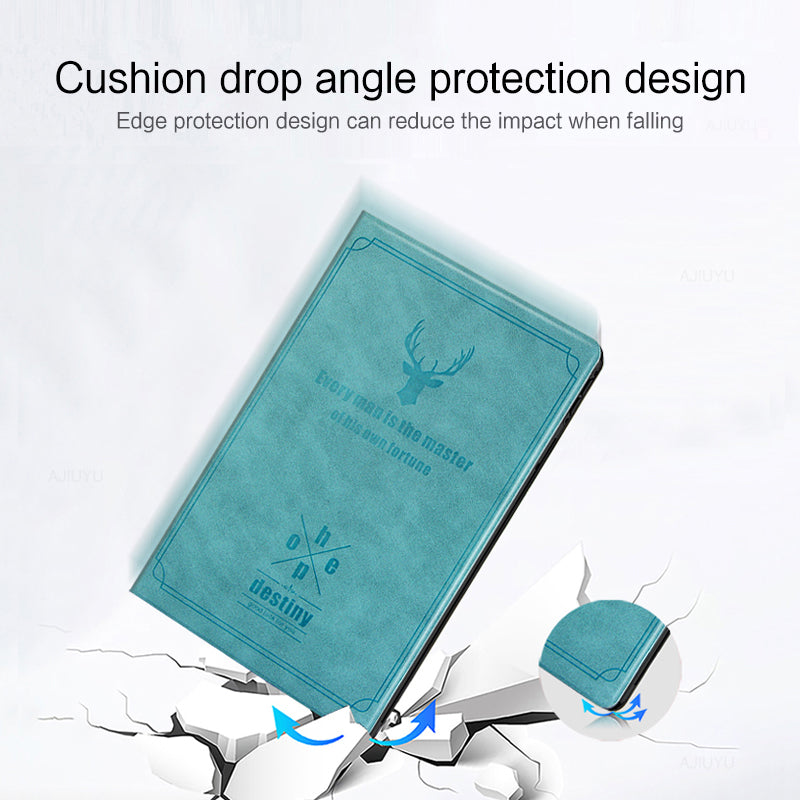Stand Case for Samsung Galaxy Tab S9 FE Smart Cover PU Leather Tablet Case