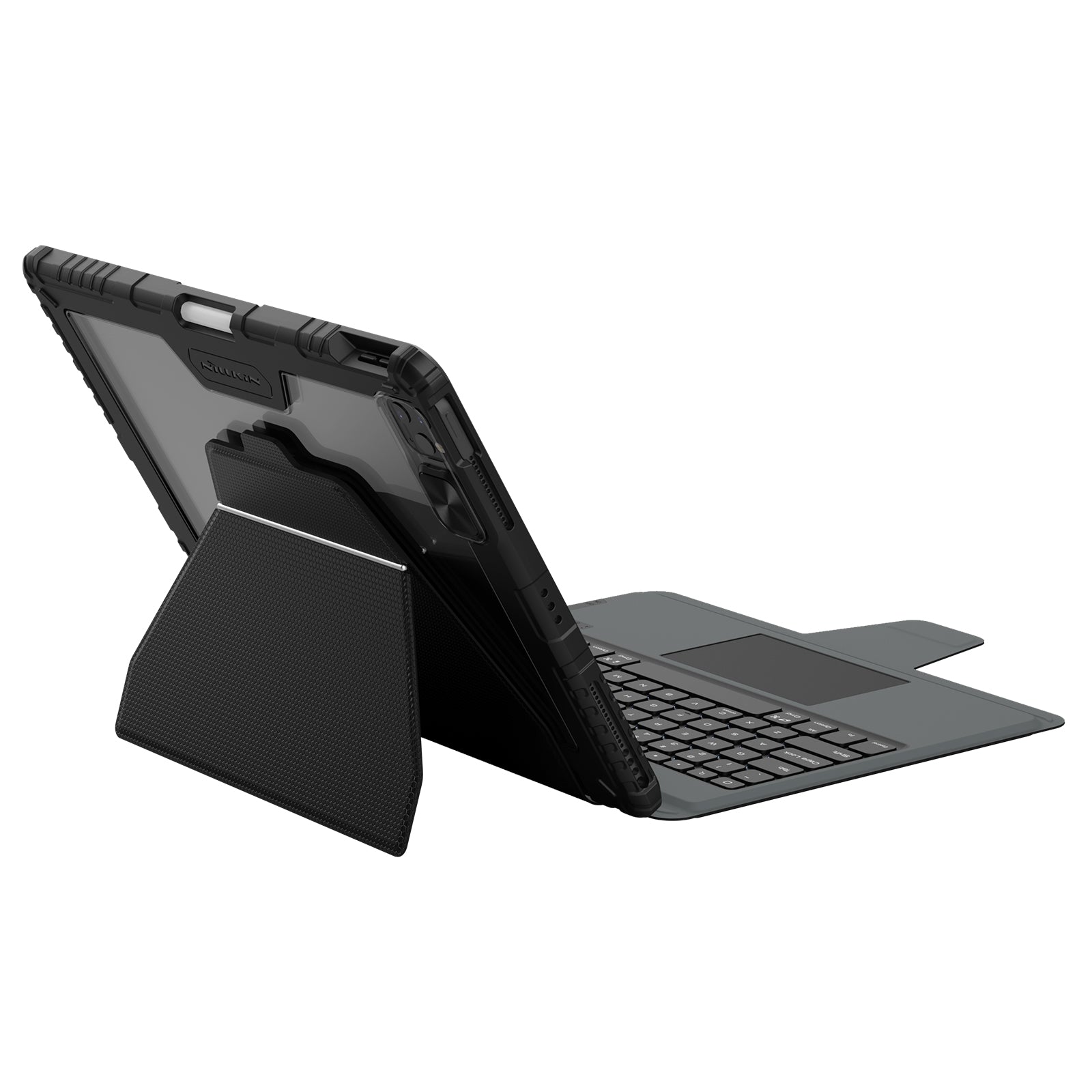 NILLKIN For iPad Pro 12.9 (2020) / (2021) / (2022) Protective Case Magnetic Detachable Bluetooth Keyboard with Backlight