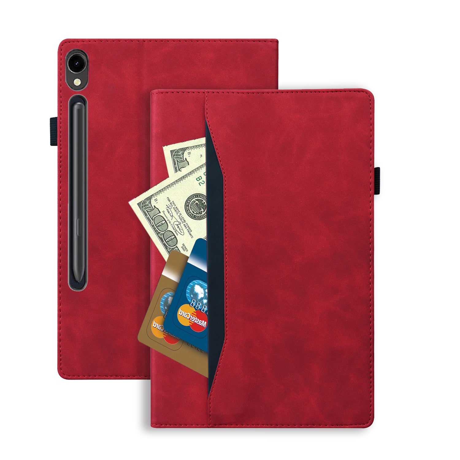 For Samsung Galaxy Tab S9 FE+ Tablet Case Wallet Stand Business Leather Cover