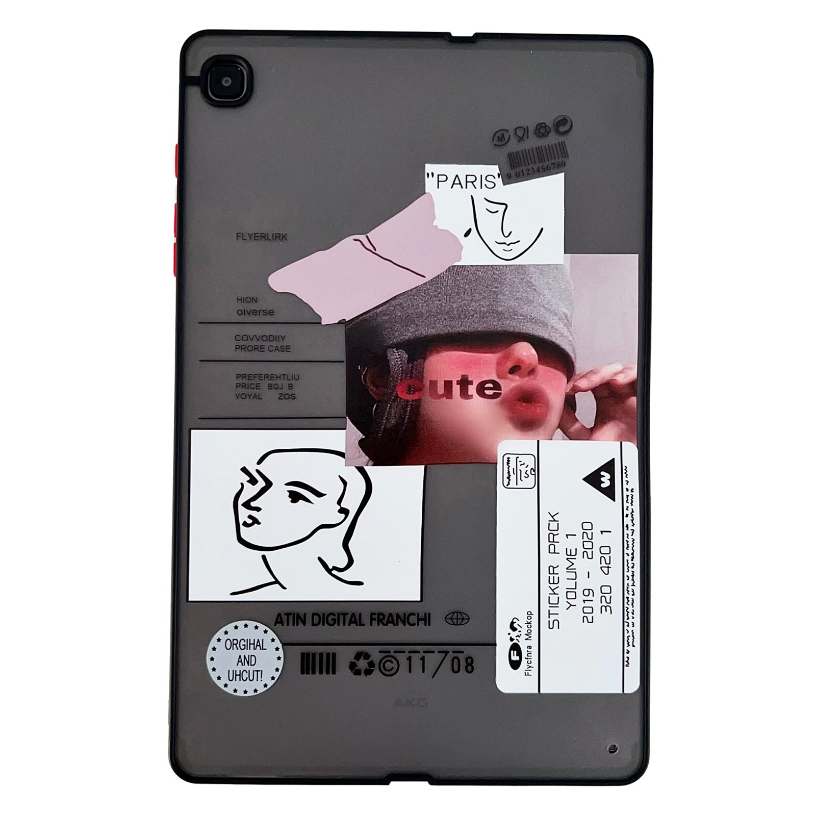 For Samsung Galaxy Tab S6 Lite (2024) / S6 Lite (2022) / S6 Lite (2020) P610 P615 Case Pattern Printing Tablet Anti-drop Cover