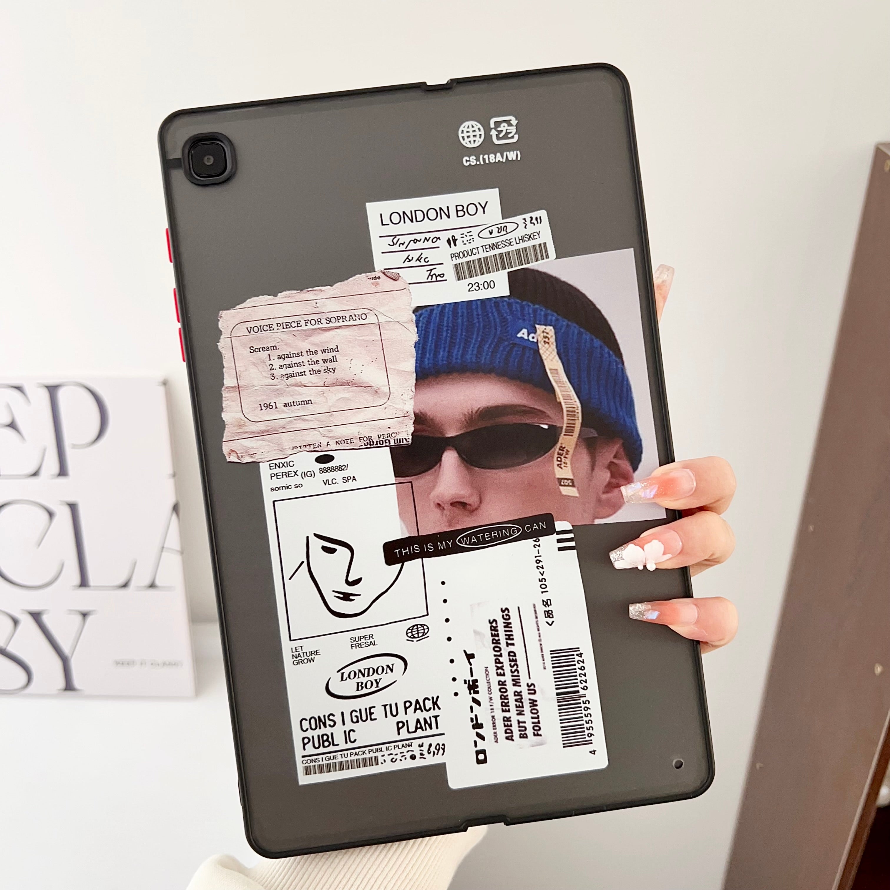 For Samsung Galaxy Tab S6 Lite (2024) / S6 Lite (2022) / S6 Lite (2020) P610 P615 Case Pattern Printing Tablet Anti-drop Cover