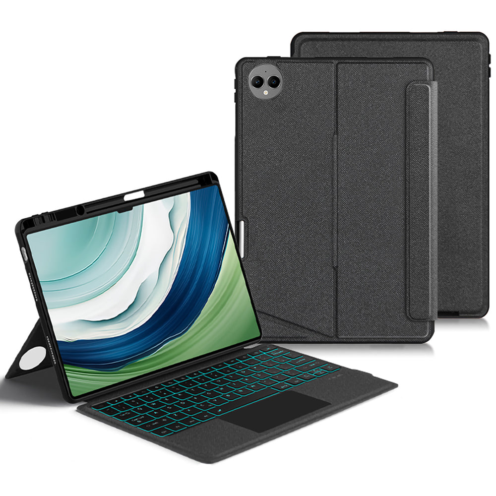 For Huawei MatePad Pro 13.2 Leather Case + Detachable Wireless Bluetooth Keyboard with Backlight