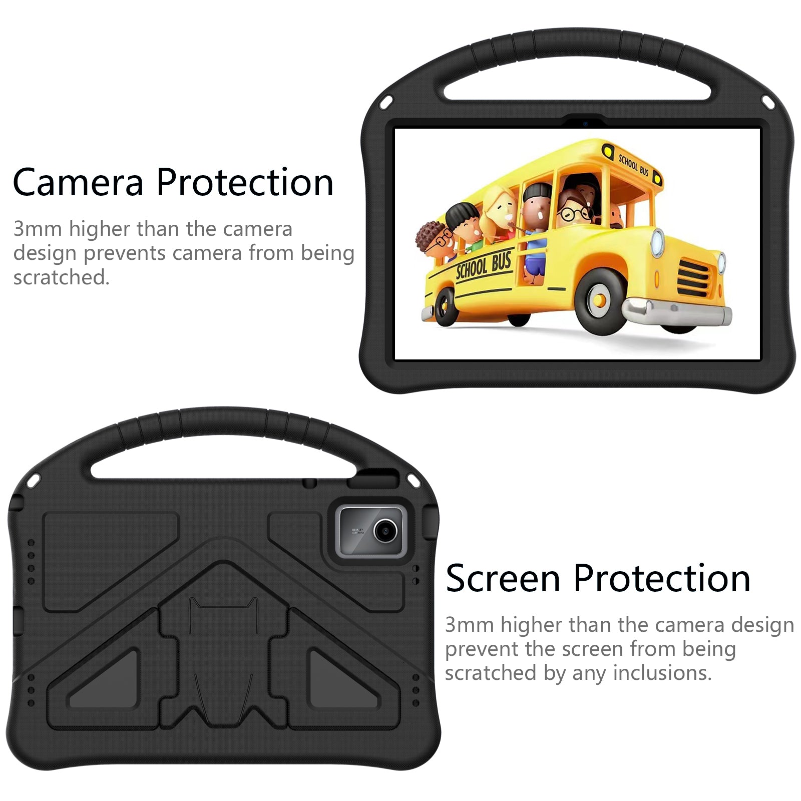 For Lenovo Tab M11 / Xiaoxin Pad 11 2024 Tablet Case with Handle Drop Proof EVA Cover