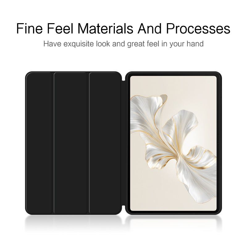 For Honor Pad 9 PU Leather Case Shockproof Trifold Stand Tablet Cover