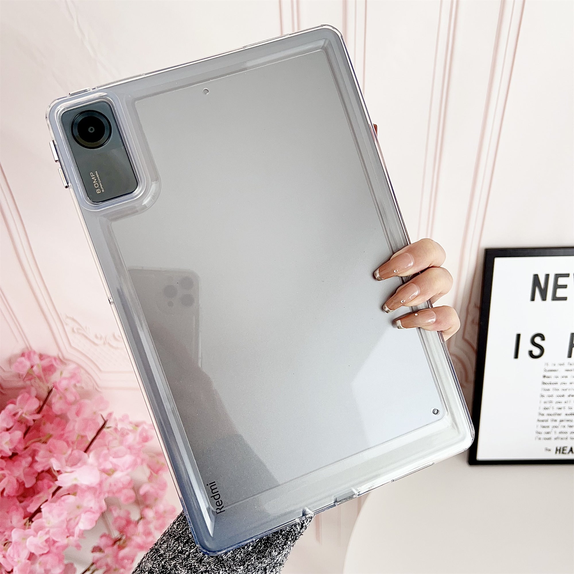 For Xiaomi Redmi Pad SE Case Transparent Protective Back Cover