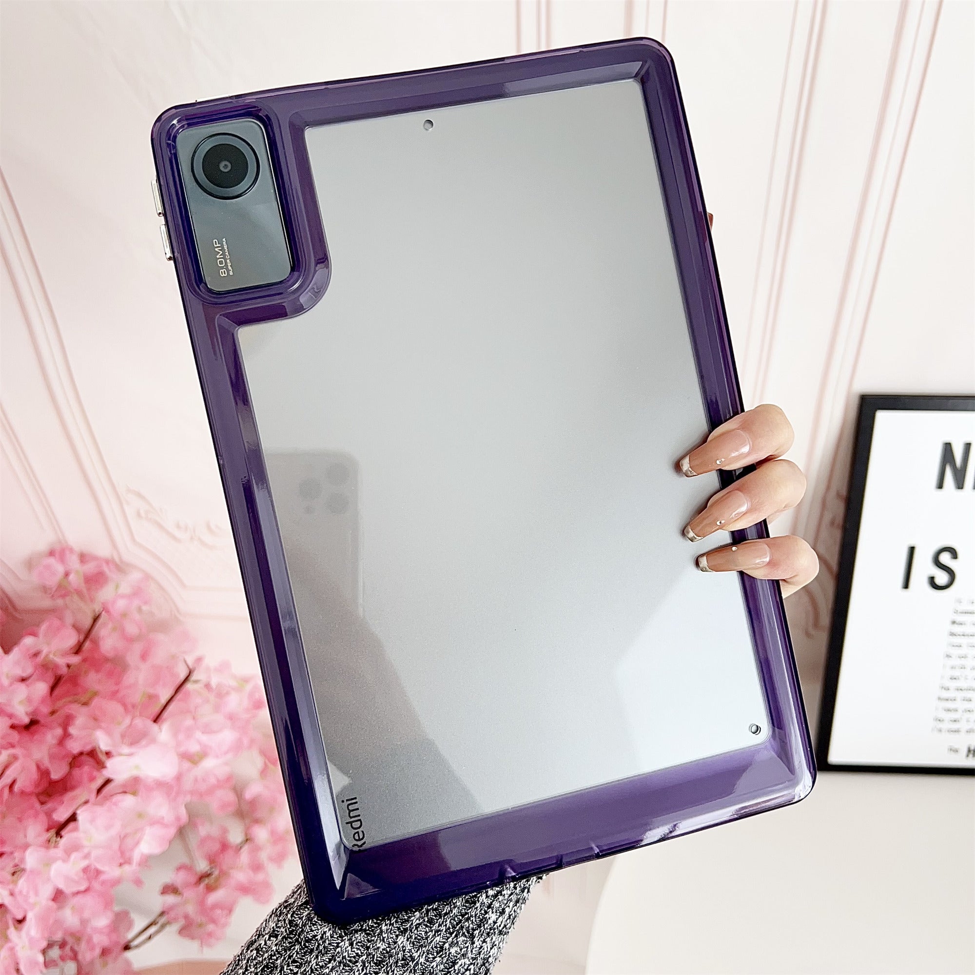 For Xiaomi Redmi Pad SE Case Transparent Protective Back Cover
