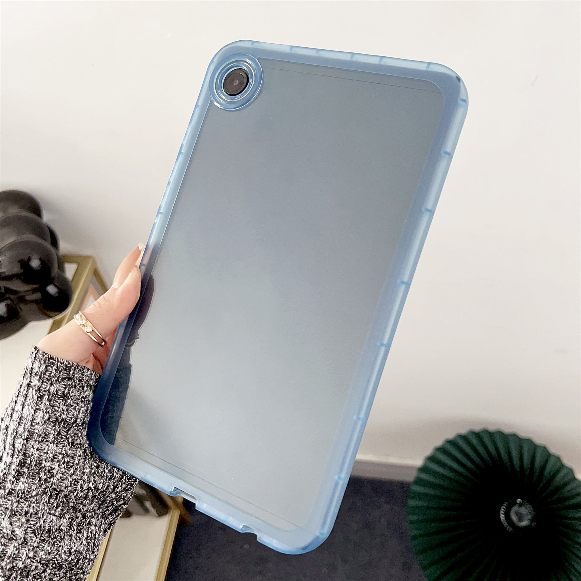 For Samsung Galaxy Tab A9+ Case Transparent Acrylic+TPU Tablet Cover